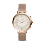 Fossil Women's Jacqueline Stainless Steel Hybrid Smartwatch-min