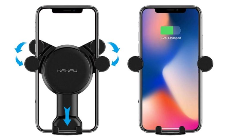 NANFU Wireless car Charger Mount