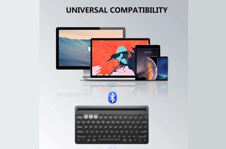 _iClever Bluetooth Keyboard-min