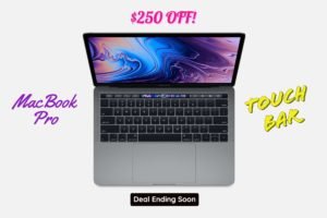 Touch Bar 13 inch MacBook Pro Model