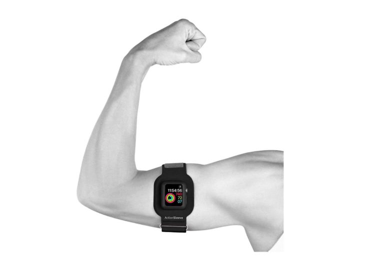 Twelve South ActionSleeve:Armband for 42mm Apple Watch, Slim:Black