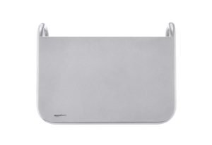 AmazonBasics Metal Laptop Computer Monitor Riser Stand - Silver -min (1)