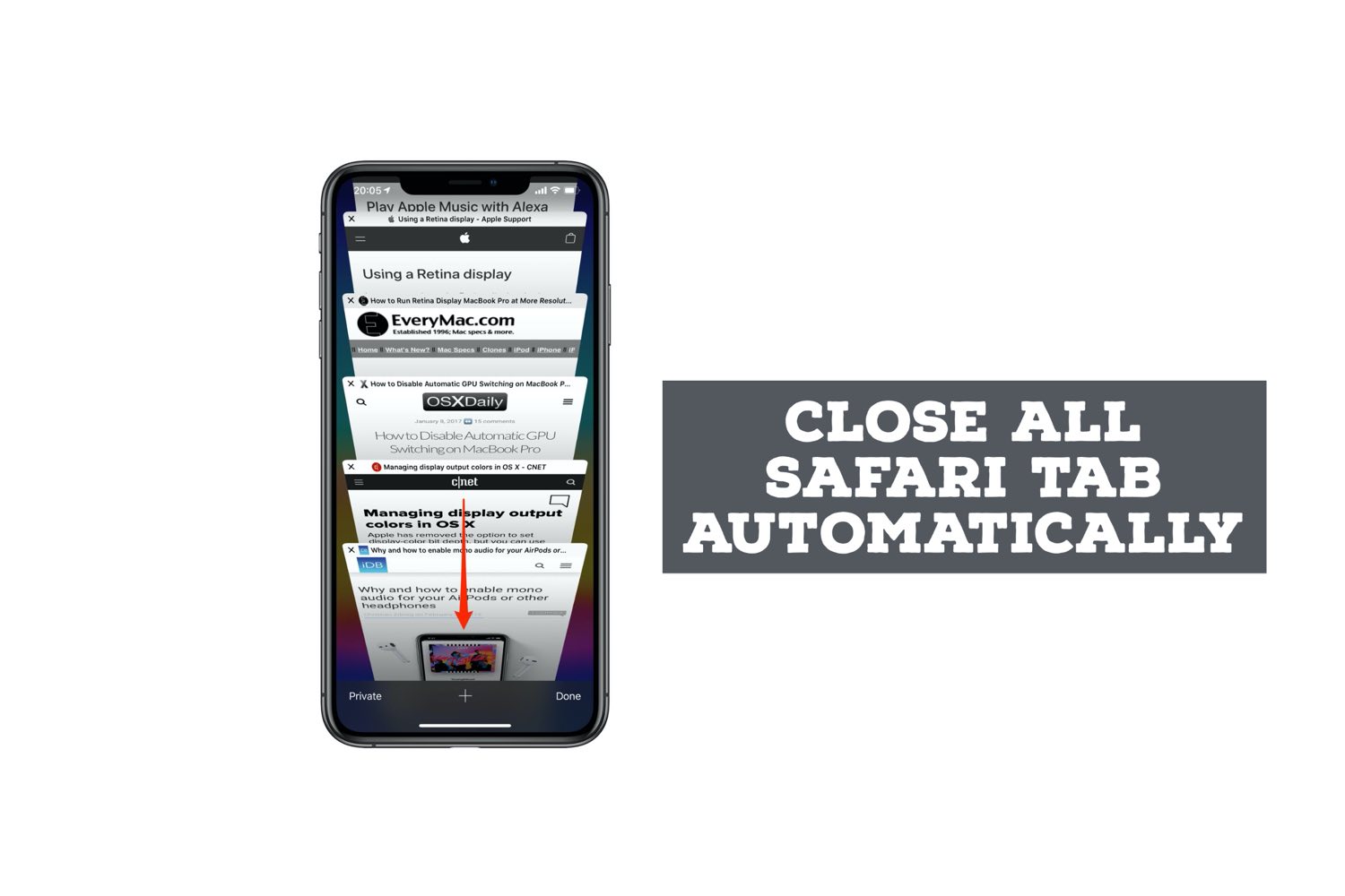 iPhone: How To Close All Safari Tab Automatically in iOS 14 Or Below