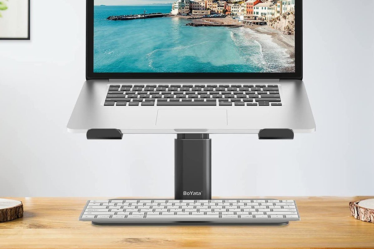 BoYata Ergonomic Aluminum MacBook Stand