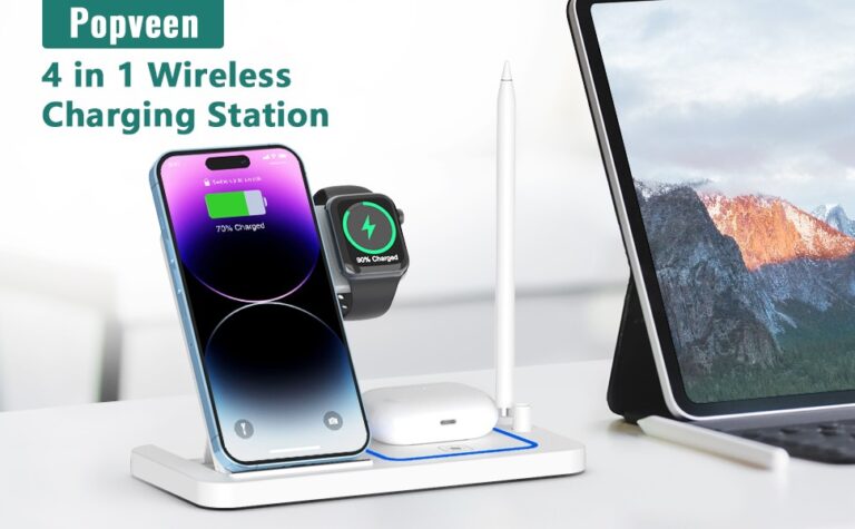 Popveen 4-in-1 Wireless Charger