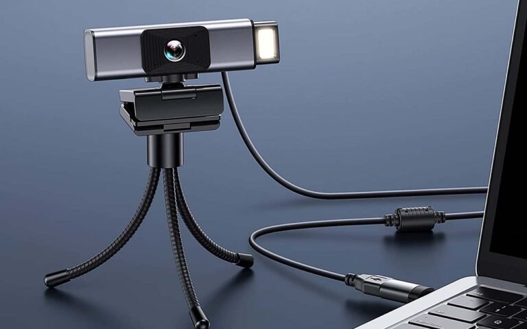 GUSGU 1080P Webcam With Microphone