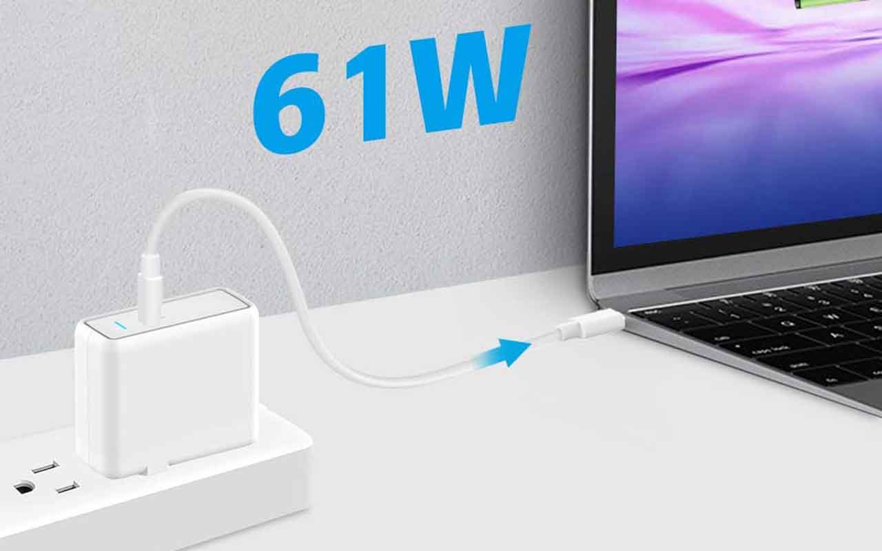 Aiibe 61W USB-C Power Adapter