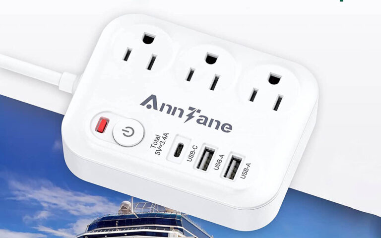 AnnTane Power Strip With USB Ports