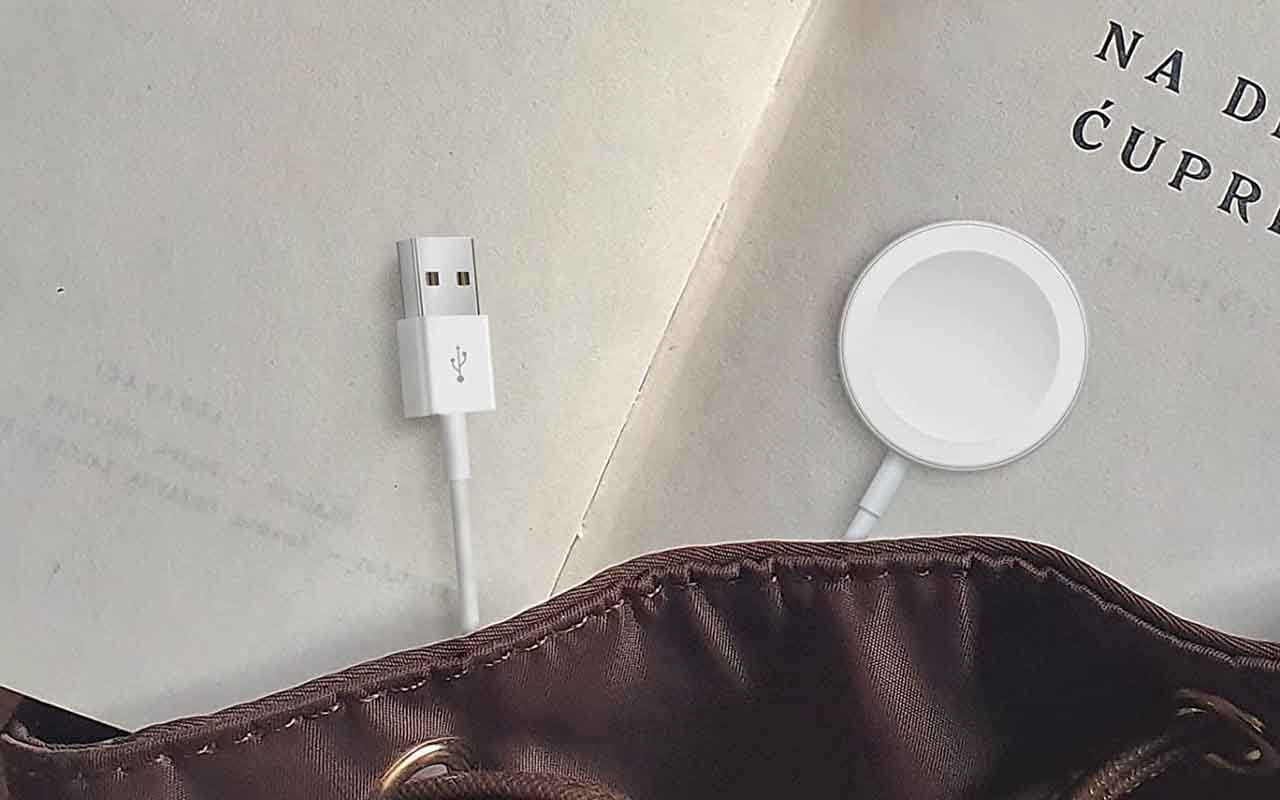 DDUAN Portable Apple Watch 1.5m Wireless Charging Cable