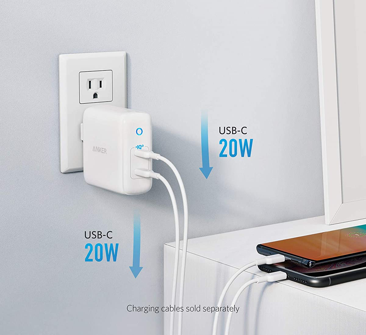 Anker 40W 2-Port