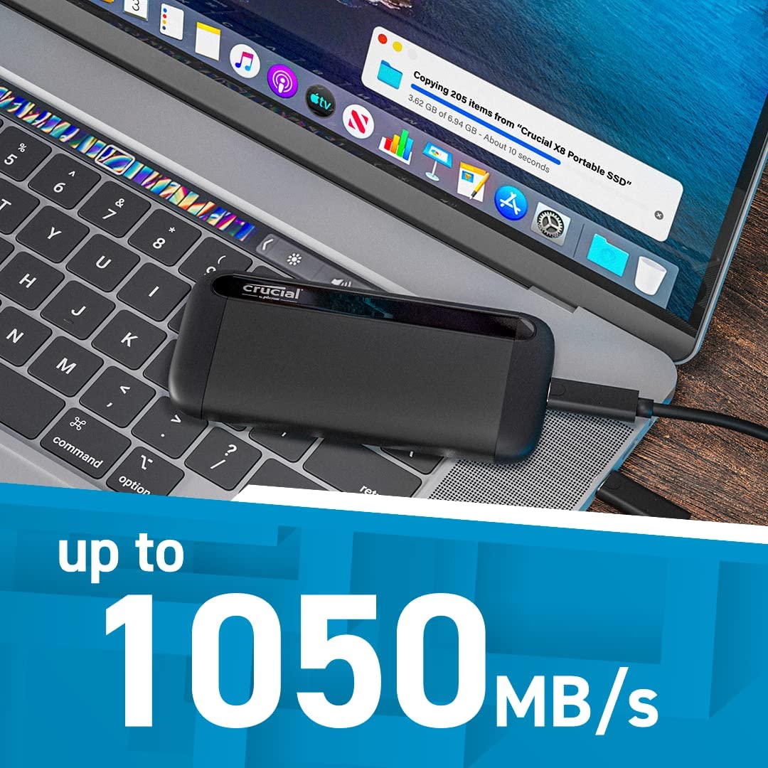 Crucial X8 2TB Portable SSD