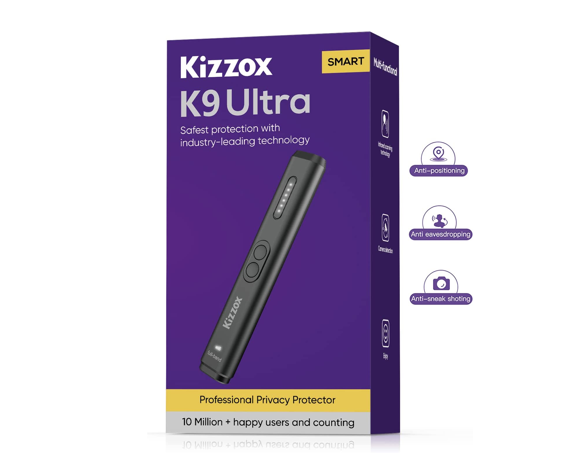 Kizzox K9 Ultra Hidden Camera detectors