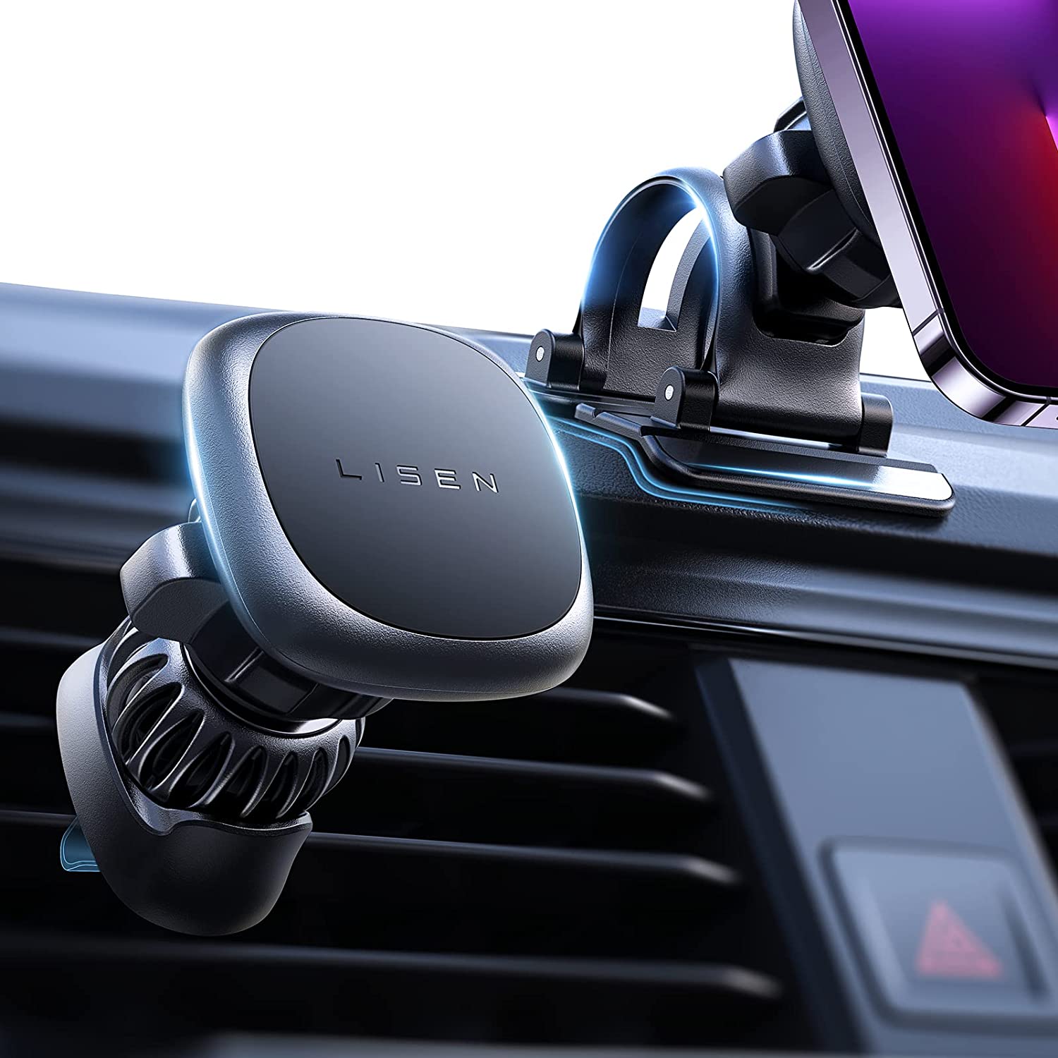 LISEN Magnetic Phone Holder for Car