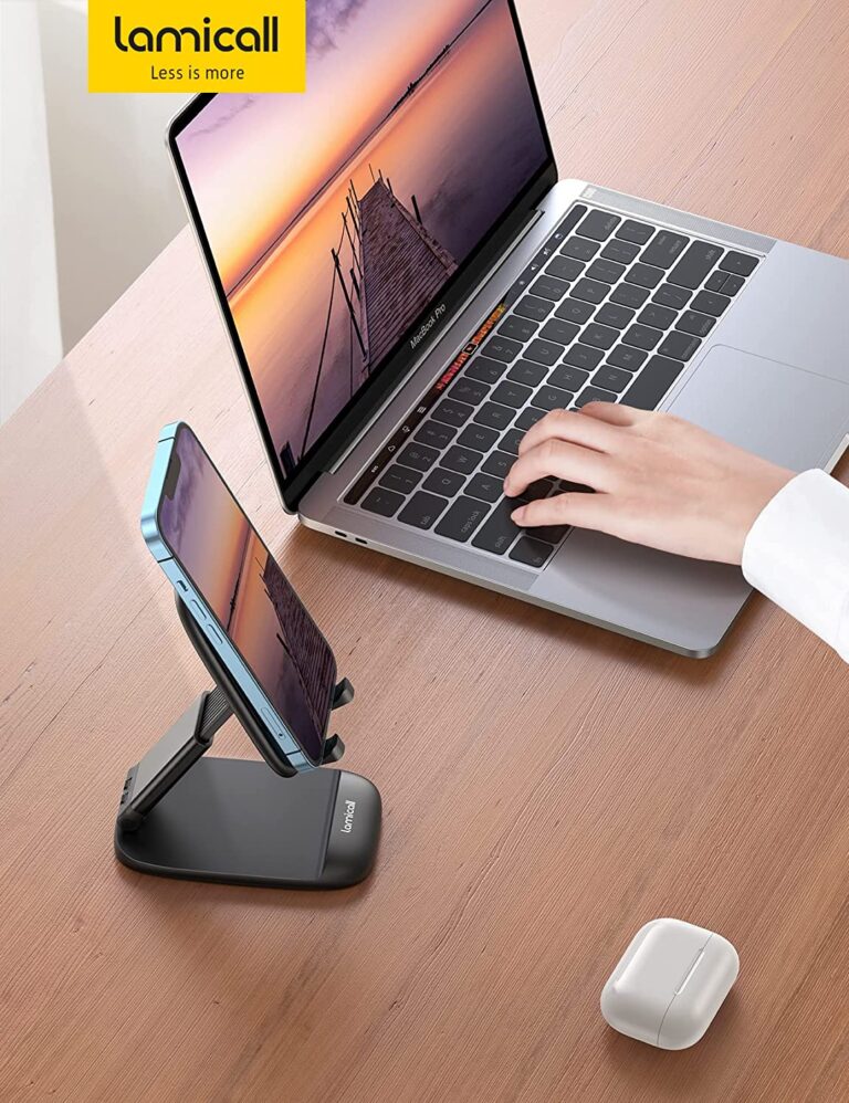 Lamicall Foldable Phone Stand for Desk