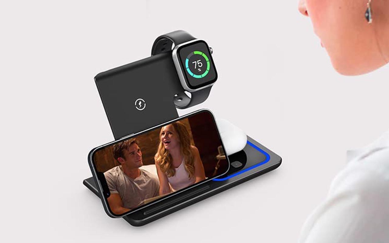 YOXINTA 3 in 1 Wireless Charging Station