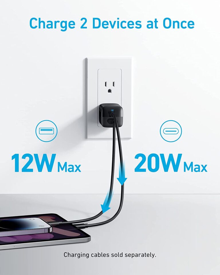 Anker 323 Charger 2 Port Compact Charger