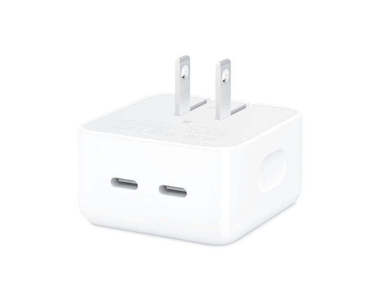 Apple 35W Dual USB-C Port Compact Power Adapter