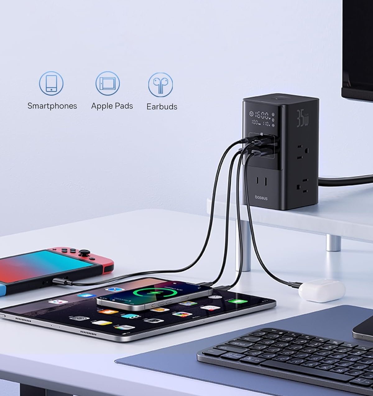 Baseus-desktop-charging-station