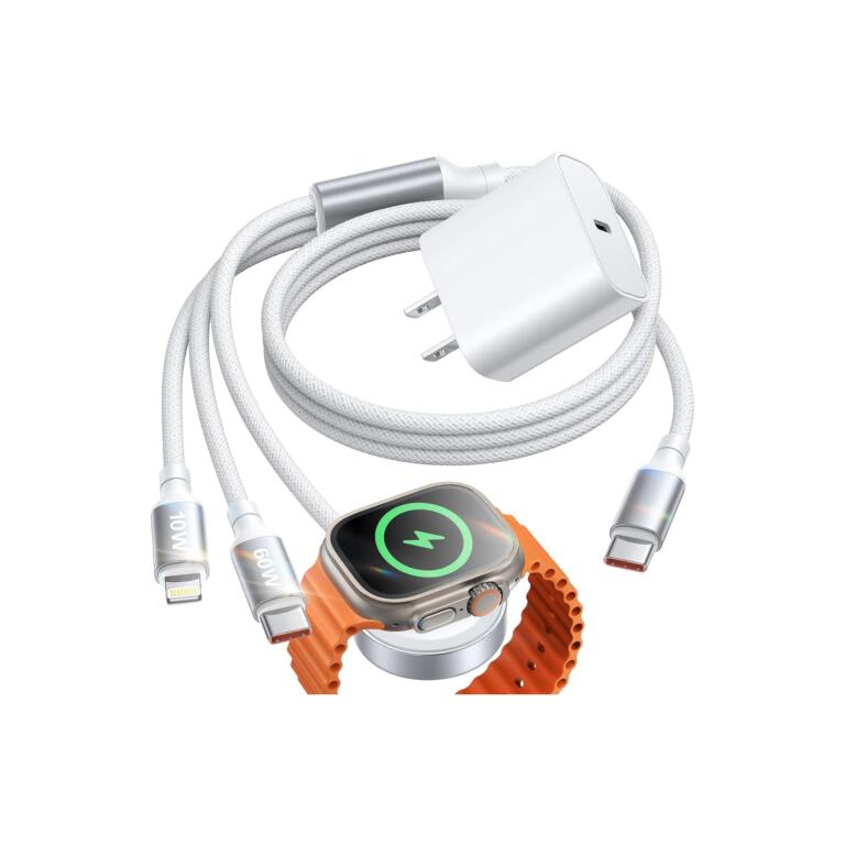 LISEN 3 IN 1 For Apple Watch Charger