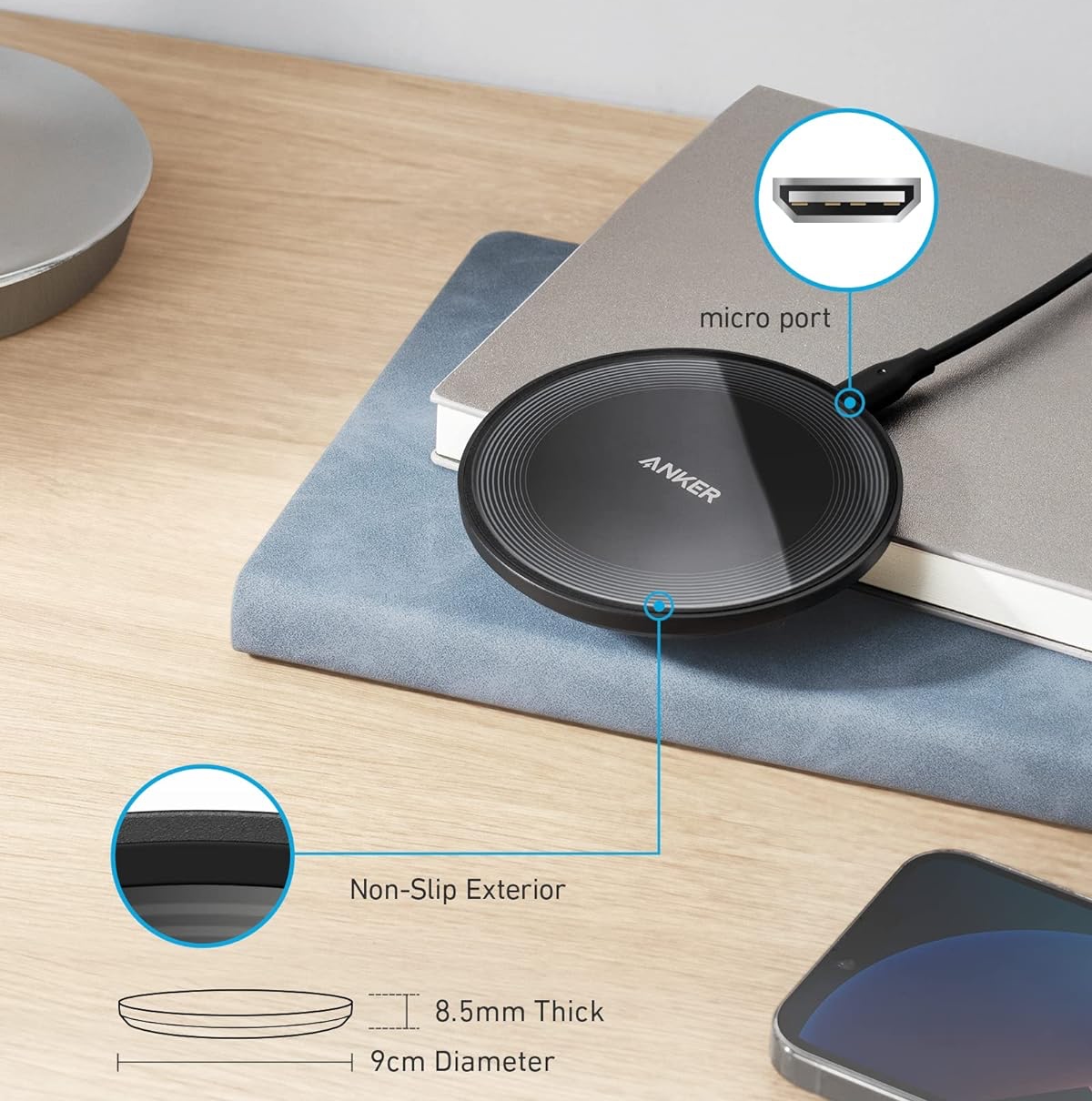 Anker 315 Wireless Charger (Pad)