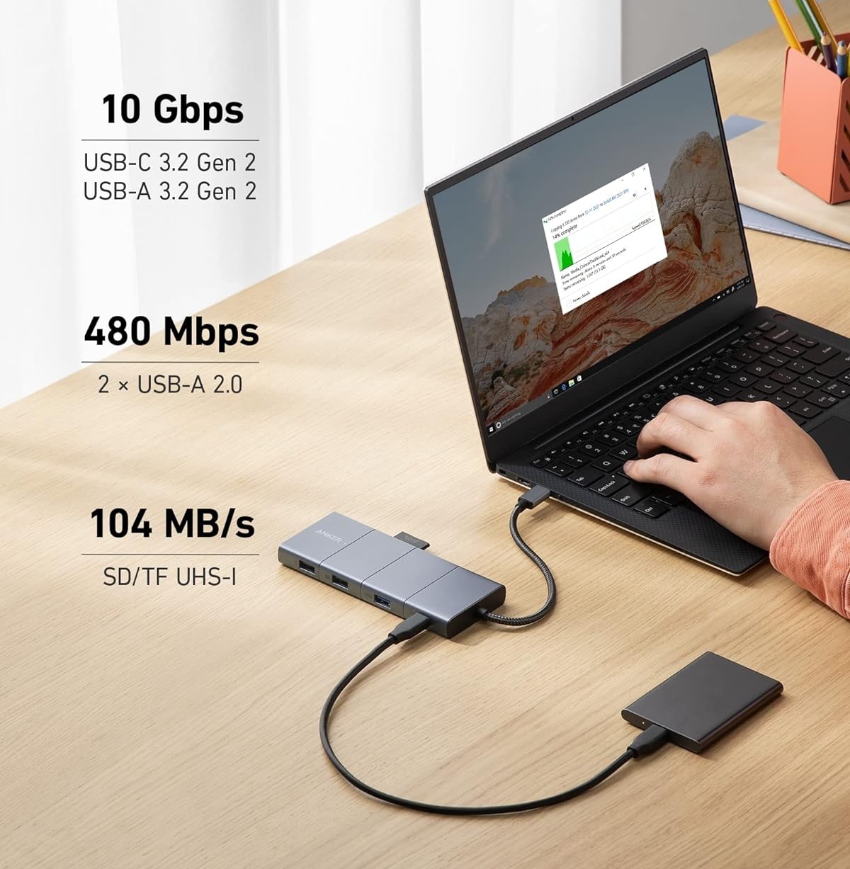 Anker USB C Hub, 565 11-in-1 Laptop Docking station