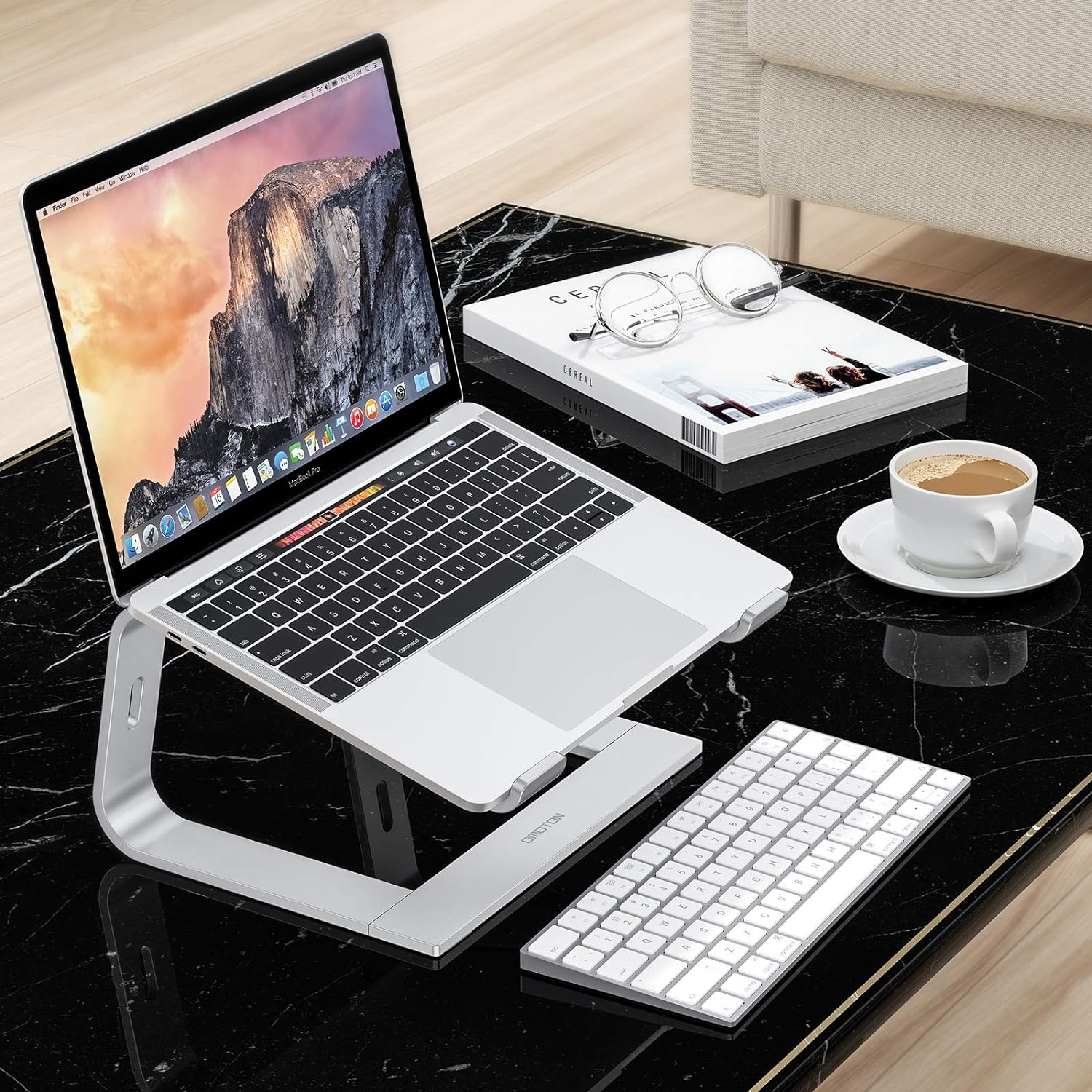 OMOTON Laptop Stand, Detachable Laptop Mount