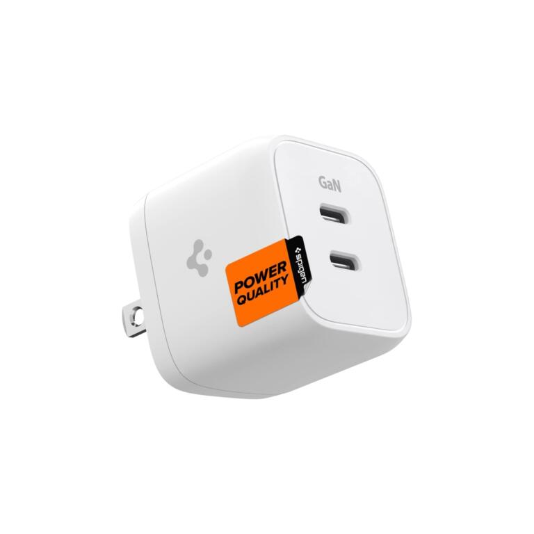 Spigen GaN 352 Total 35W 2 Ports GaN III Tech Dual USB C Wall Charger