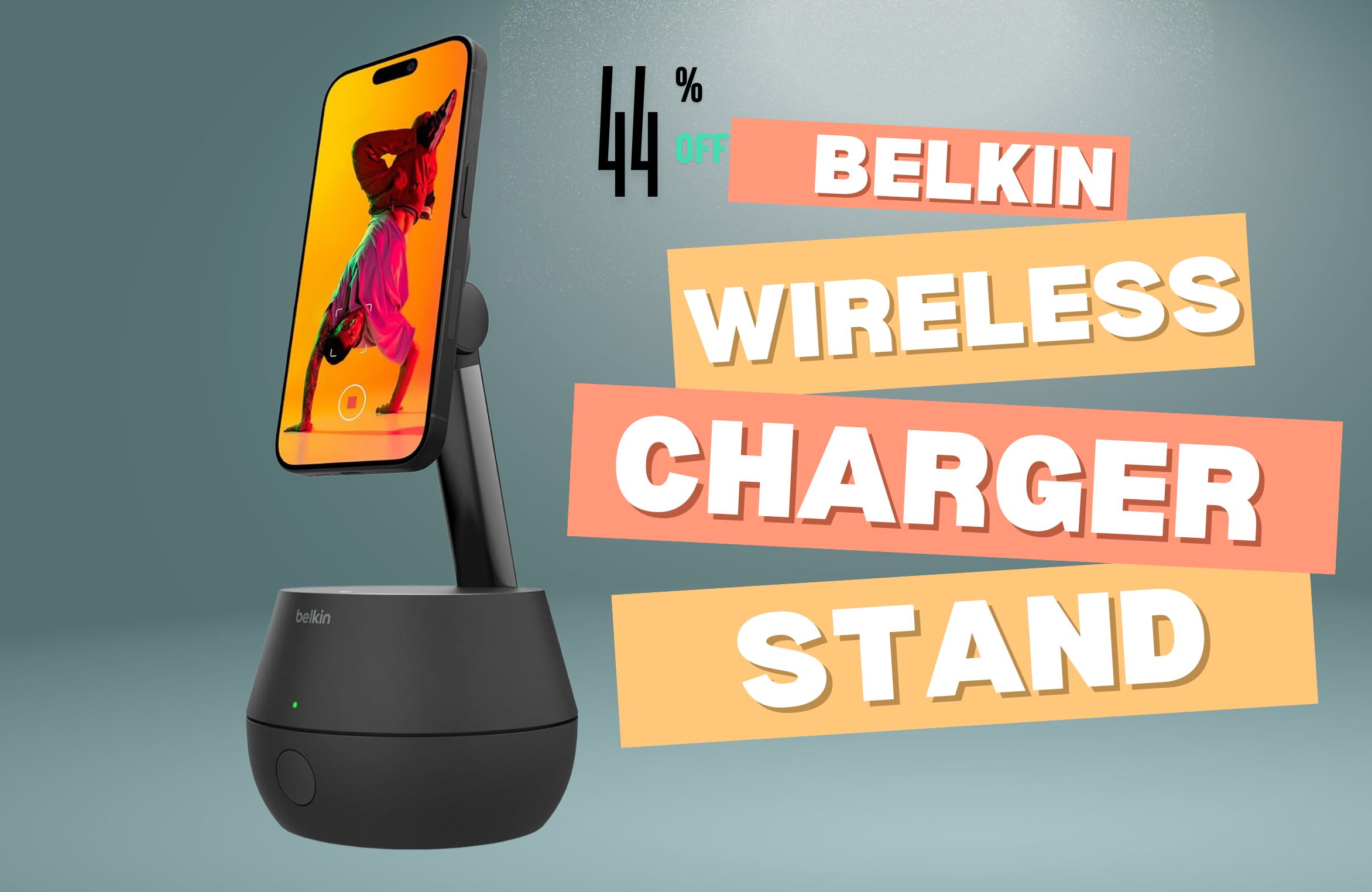 IPHONE BELKIN WIRELESS CHARGER STAND